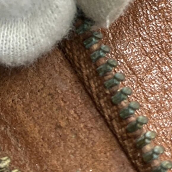 LOUIS VUITTON Saint Cloud GM Shoulder Bag Monogram Leather Brown - Picture 8 of 14